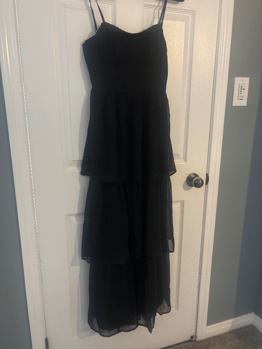 Long black dress